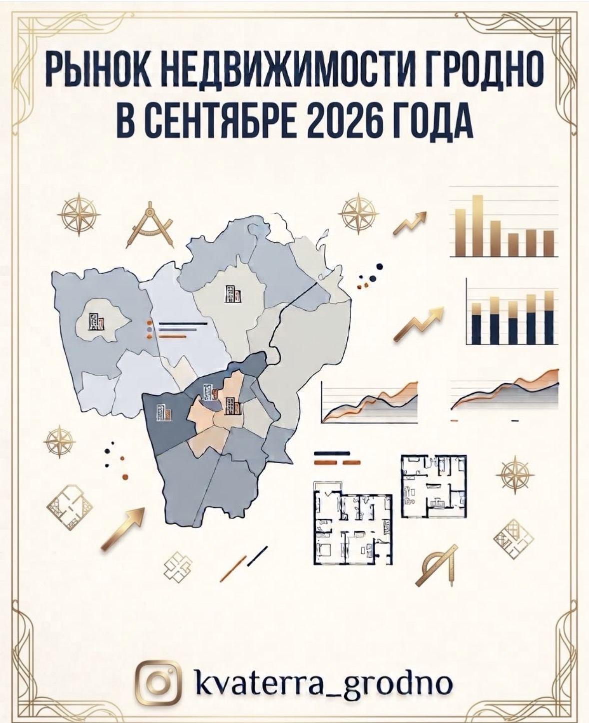 Рынок недвижимости Гродно сентябрь 2026г.